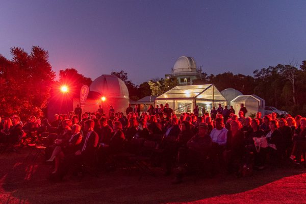 The crowd watching the proceedings. Image Credit: Geoff Scott