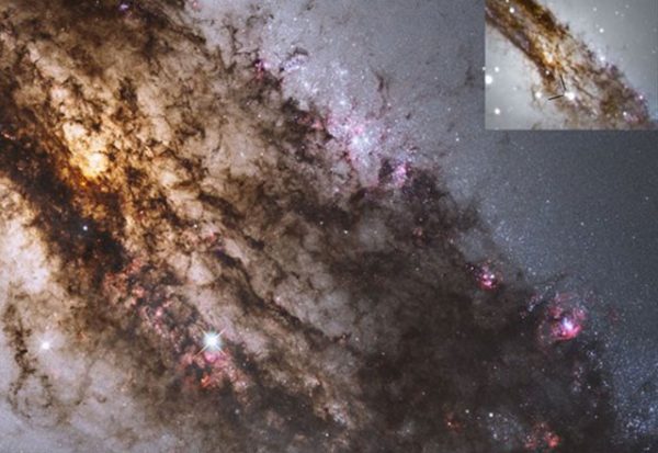 2016 Centaurus A supernova. Image Credit: extragalactic.info