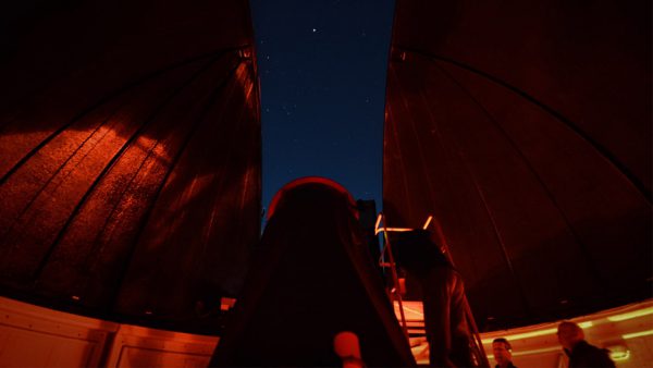 The 30 inch Obsession Telescope on a Night Sky Tour. Image Credit: Matt Woods