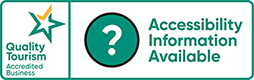 Quality Tourism Accredited Business - Accessibility Information Available Quality Tourism Accredited Business - Accessibility Information Available