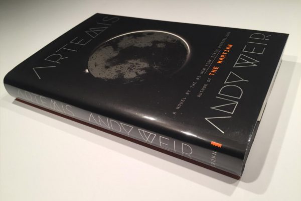 Artemis by New York Times bestseller author Andy Weir. Image Credit: Abe Books