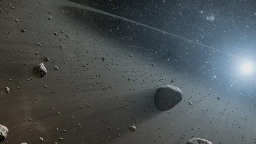Asteroid banner bg
