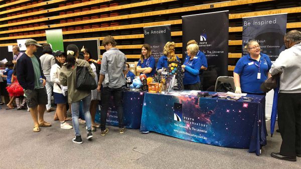 Our astroshop at Astrofest 2018. Image Credit: Michelle Ashley Emile