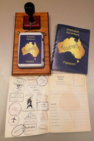 Australian Adventure Passport. Image Credit: Rothwell Publishing