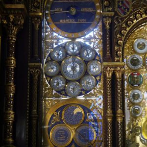 Left panel of the Beauvais Cathedral's astronomical clock. Image Credit: Wikipedia