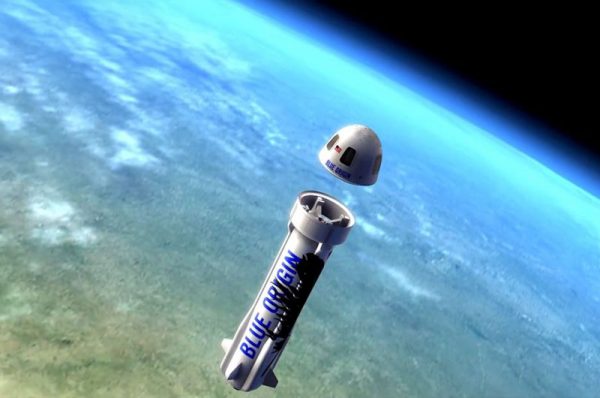 Blue Origin Manned Capsule - Image Credit: Blue Origin
