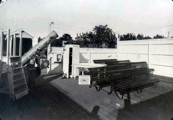 The Calver Telescope at the original Perth Observatory. Image Credit: Perth Observatory