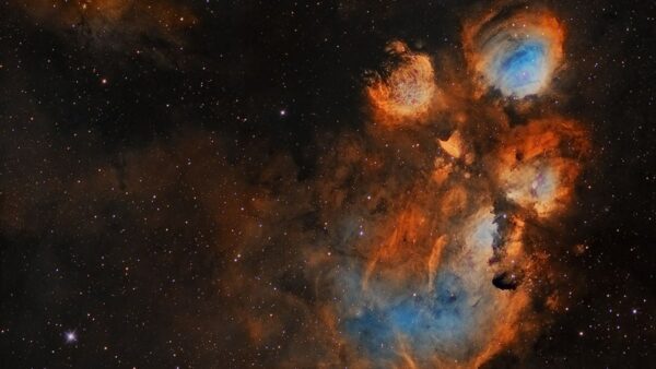 The Cat's Paw Nebula. Image Credit & Copyright: George Varouhakis