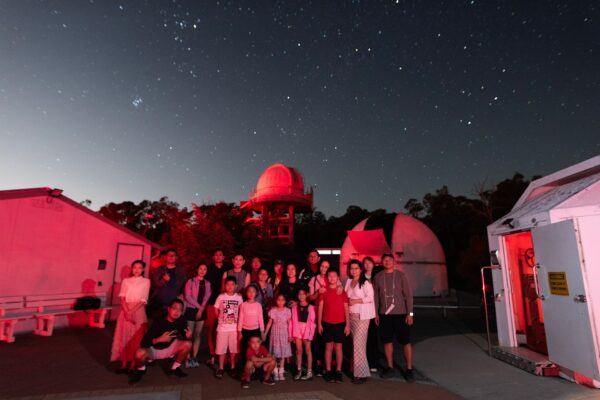 Chinese tour group up at the viewing area. Image Credit: Park Liu