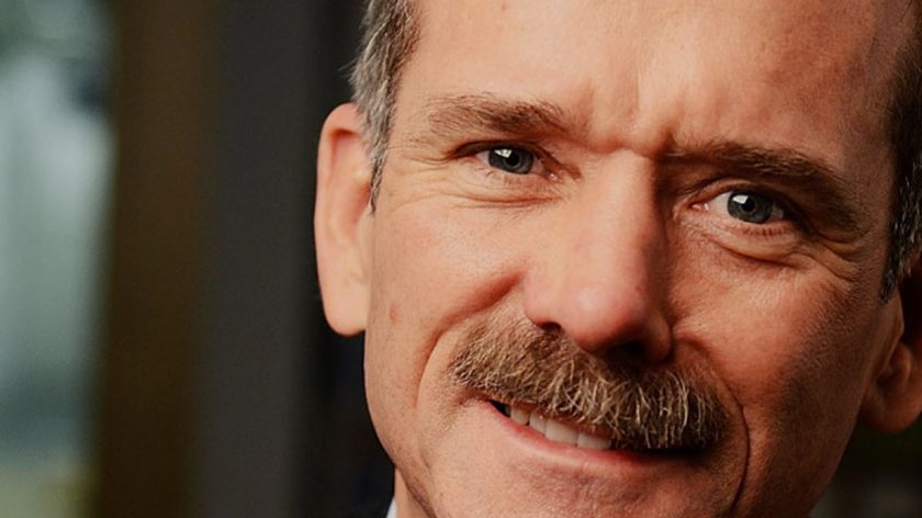 Chris Hadfield banner