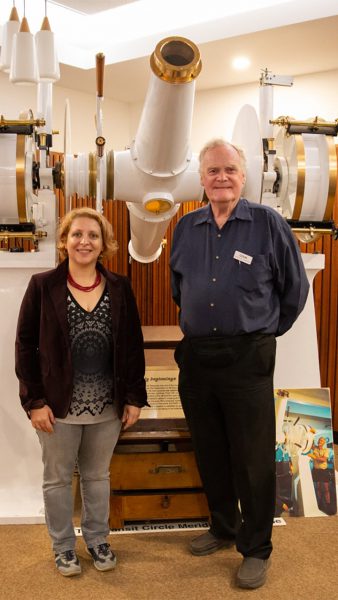 Dr Colin armstrong and Dr Katarina Miljkovic. Image Credit: Roger Groom