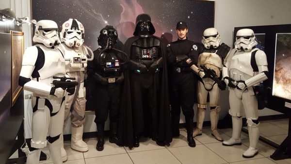 Darth Vader and some of his 501st legion at our May the 4th Night Tour. Image Credit: 501st Legion Desert Scorpion Garrison