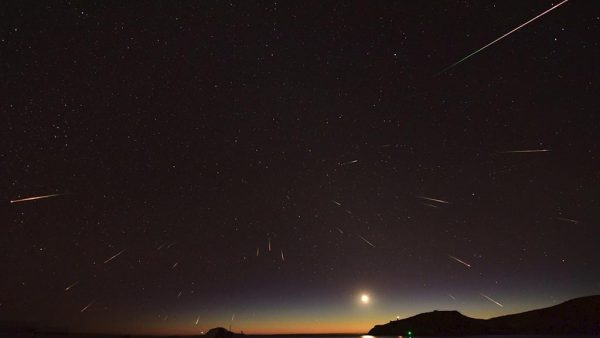Meteors from the Eta Aquarids. Image Credit: So Perth