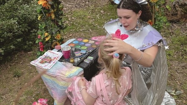 Face painting. Image Credit: Julie Matthews