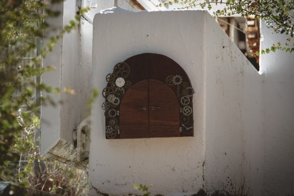 Fairy door for the Meridian Dome. Image Credit: Dr Jan Baldwin