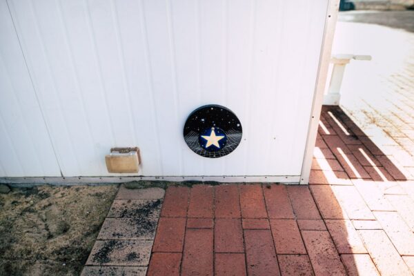 Fairy door for the Visitor's Observing Facility. Image Credit: Dr Jan Baldwin