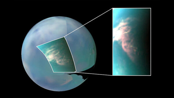 Fog on Saturn's moon Titan. Image credit: NASA/JPL/University of Arizona/University of Nantes