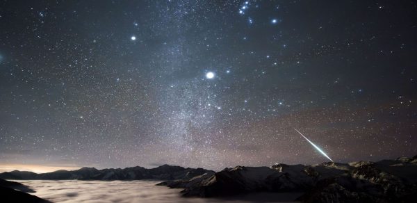 The Geminids Meteor Shower Over Mount Balang. Image Credit: China By Alvin Wu