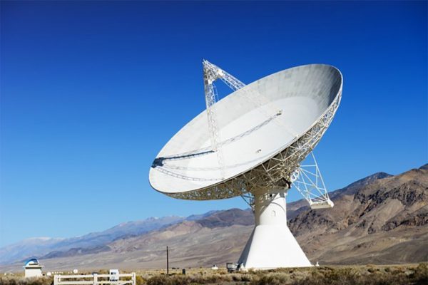 Goldstone deep space communication dish. Image Credit: NASA/JPL