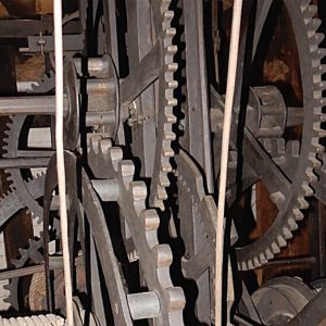 Gears of the Gros Horloge 1389. Image Credit: Arthur Harvey