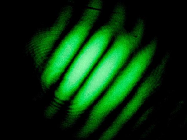 An interference pattern. Image Credit: LIGO