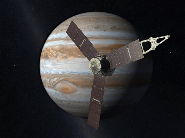 Juno At Jupiter. Image Credit: NASA