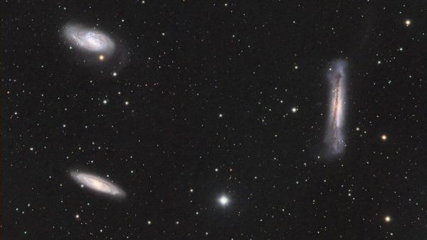 The Leo Triplet. Image Credit: Reddit.com