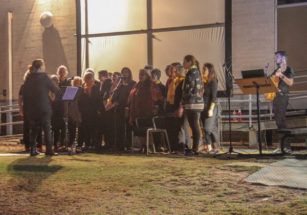 The very talented Madjitil Moorna Aboriginal Choir. Image Credit: Geoff Scott