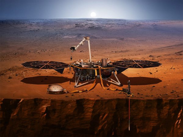 NASA's Mars InSight lander is giving Mars a check up. NASA/JPL-CALTECH
