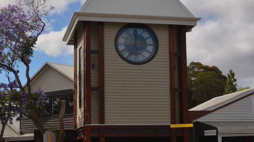 nannup clock banner