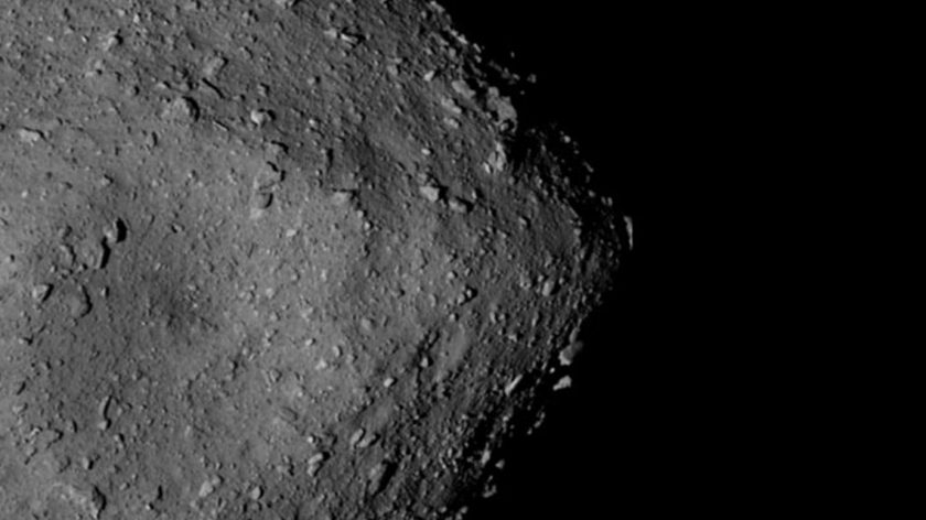 Nearest asteroid banner