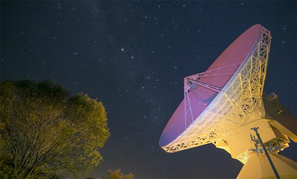 New Norcia station 35-metre dish. Image Credit: particle.scitech.org.au