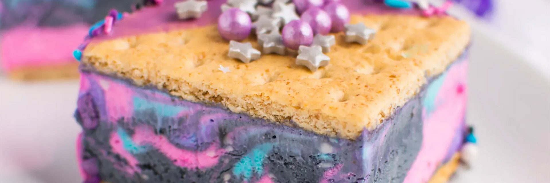 Orion Nebula Ice Cream Sandwich