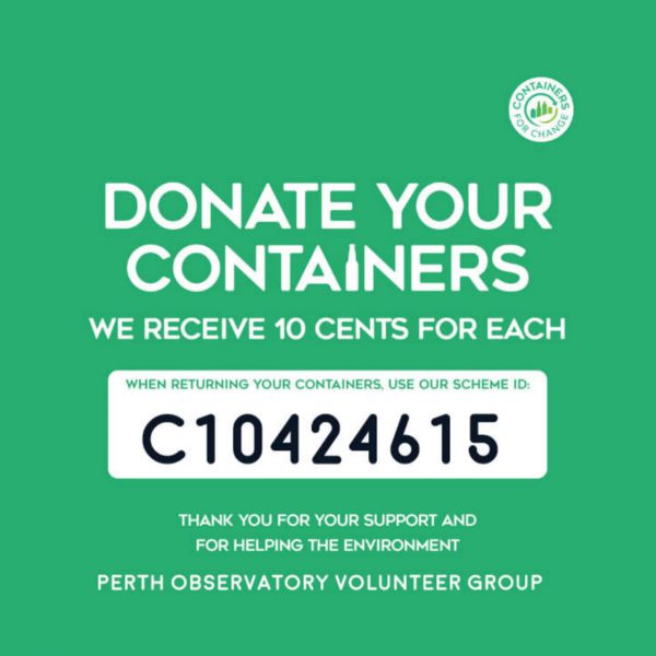 Our Container for Change details. Image Credit: Julie Matthews