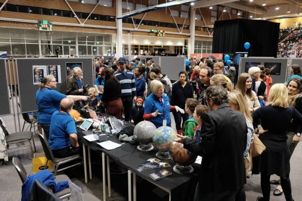 The busy Perth Observatory Stand at Astrofest 2017 Image credit: Geoff Scott