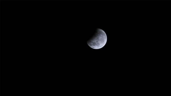 A Partial Lunar Eclipse. Image Credit: Carol Redford