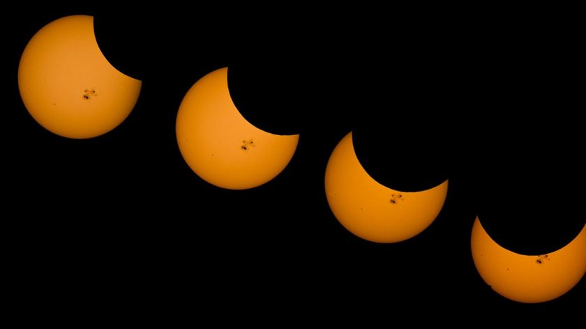 Partial Solar Eclipse banner