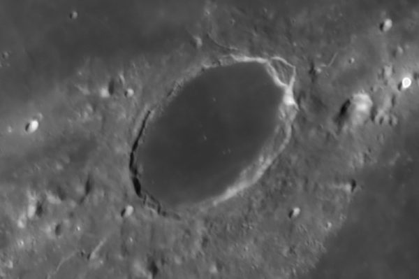 Plato gives up its secrets! The smallest of these craters is about 250m across. Image Credit: Andrew Lockwood