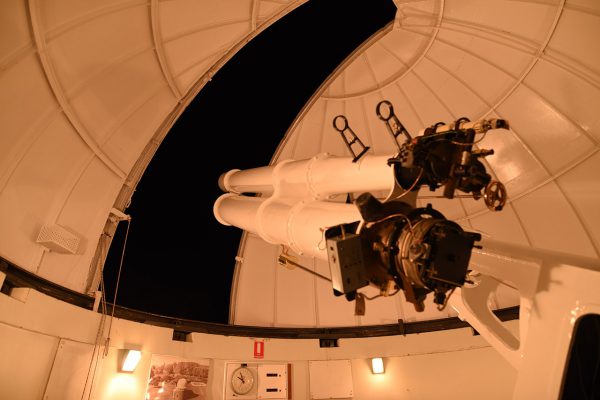 The restored Astrographic Telescope. Image Credit: Matt Woods