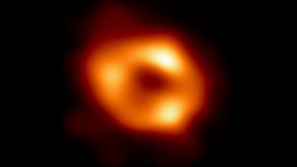 First image of Sagittarius A*, the black hole at the center of the Milky Way galaxy. Image Credit: EHT Collaboration