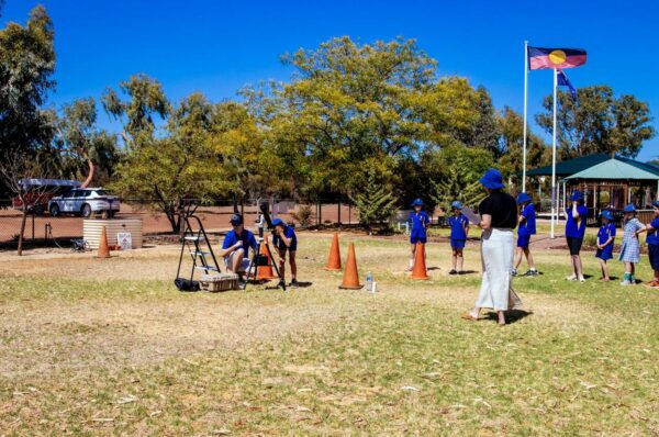 School incursion at Beacon Primary School. Image credit: Lexie Wallace