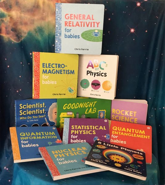 Science for babies books. Image Credit: Michelle Ashley Emile