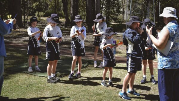 The sunshine and rainbows activity. Image Credt: Matt Woods