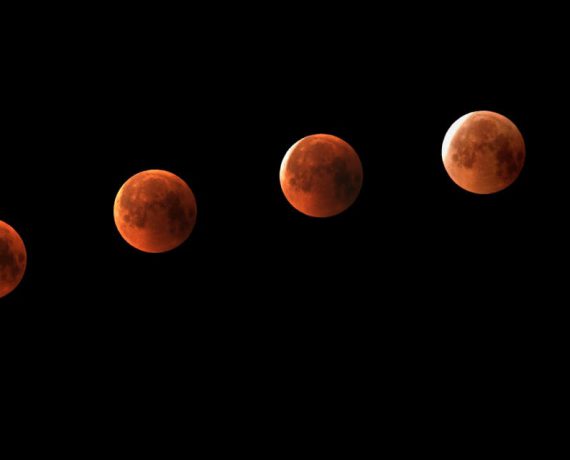 Season for lunar eclipses banner