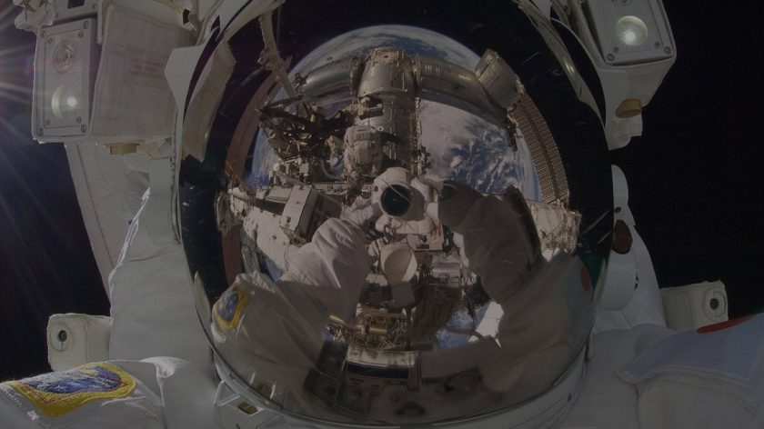 Space selfies banner