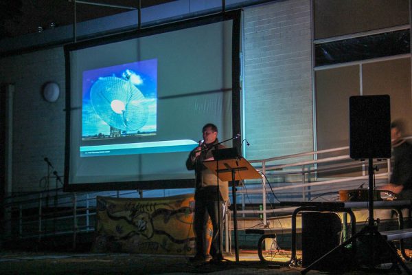 Dr Stacy Mader presenting the 2018 Summer Lecture. Image Credit: Geoff Scott