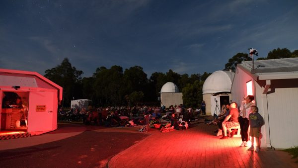 The viewing area during the 2019 Geminids Night. Image Credit: Matt Woods