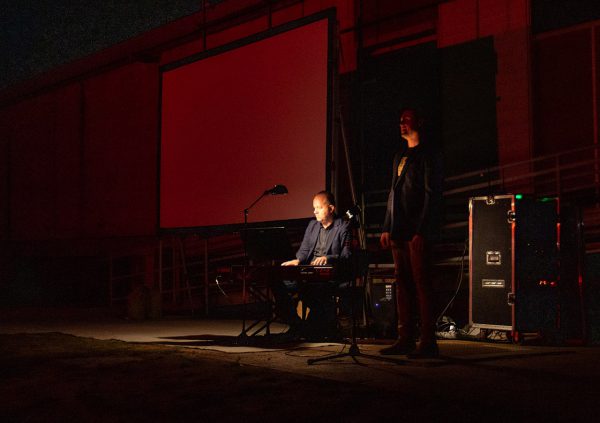 A WA Opera singer singing a song from Star Navigator. Image Credit: Geoff Scott