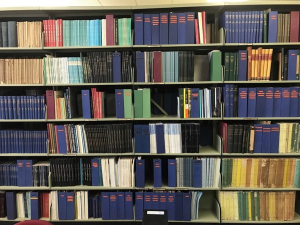 Walls of Books! Image Credit: Julie Matthews