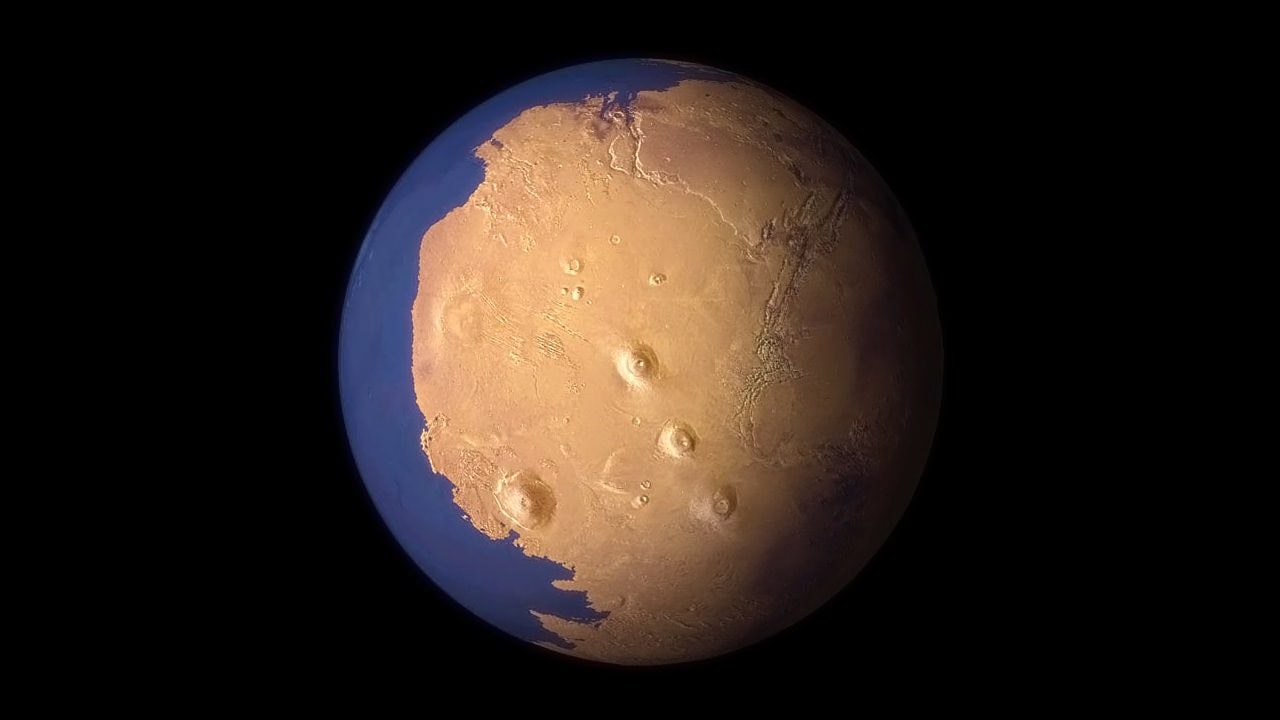 Планета будет работать. Марс 4.5 миллиарда лет назад. Марс 4 миллиарда лет назад. На Марсе. Марс, Планета.